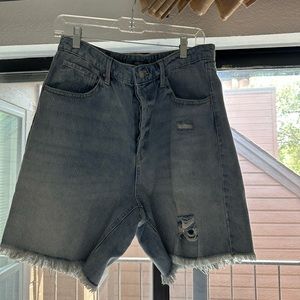 High Waisted Bermuda Shorts